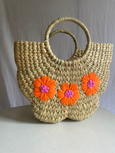 KAUNA EMBRIODERY BUTTERFLY SHAPE BAG