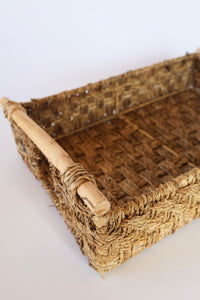 WATER HYACINTH RECTANGLE TRAY