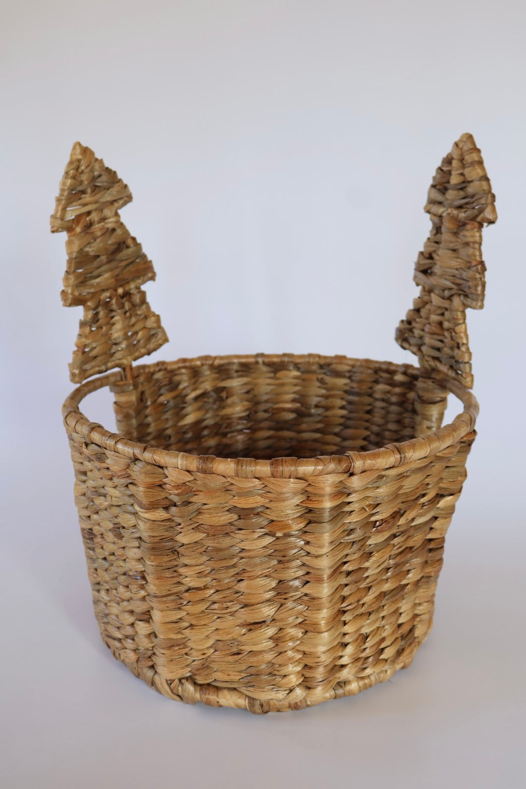 WATER HYACINTH HAMPER BASKET