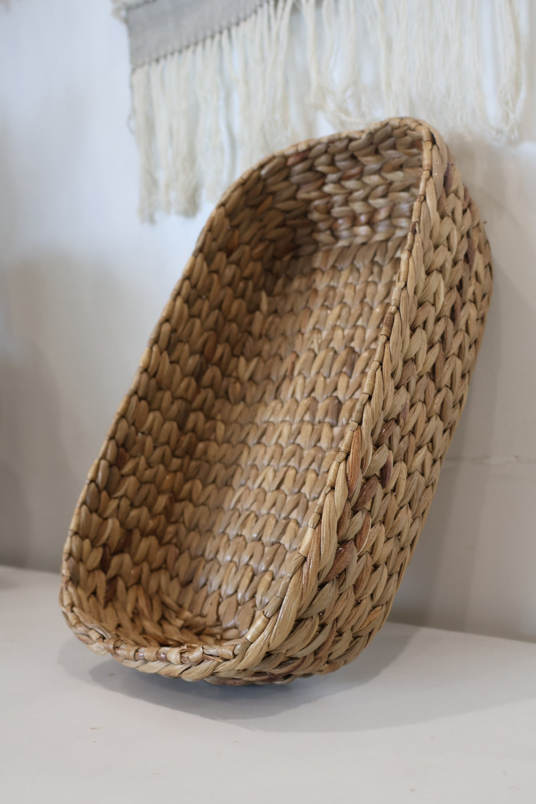 WATER HYACINTH BREAD BASKET