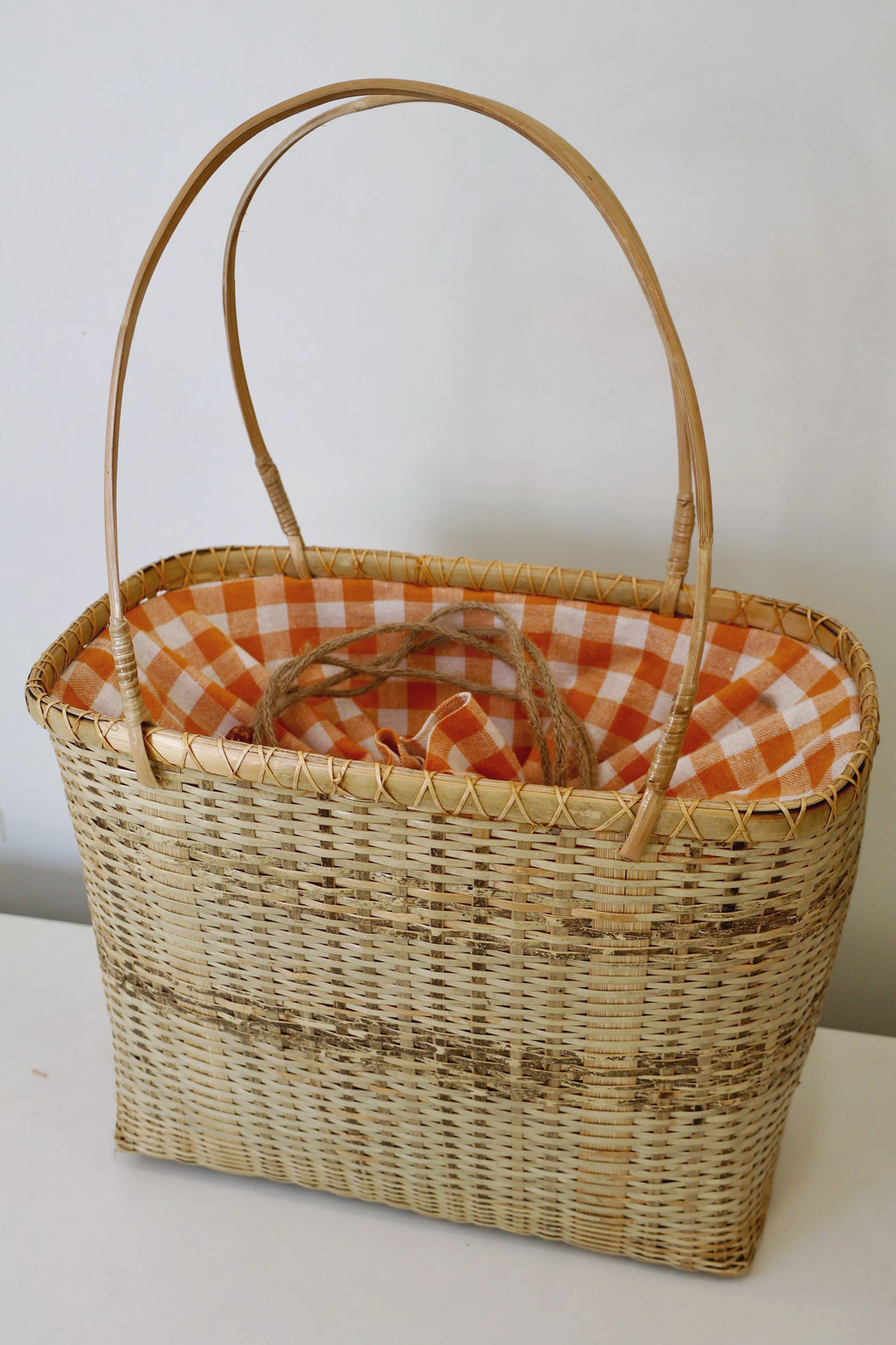 NATURAL BAMBOO BAG