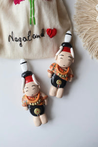 Konyak Naga Fridge Magnet