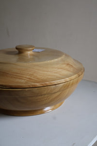 WOODEN CASSEROLE