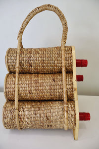 WATER HYACINTH WINE RACK