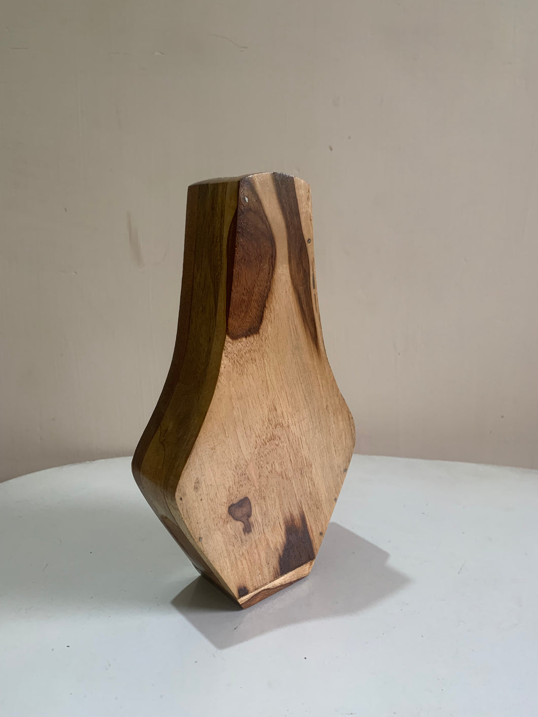 WOODEN VASE