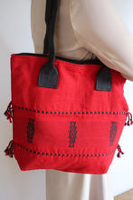 Load image into Gallery viewer, Handloom Tote Bag
