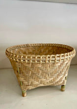 Load image into Gallery viewer, NATURAL BAMBOO BASKET
