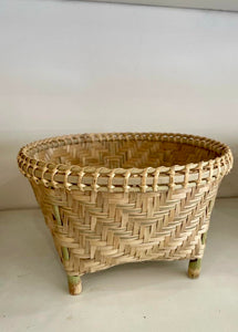 NATURAL BAMBOO BASKET