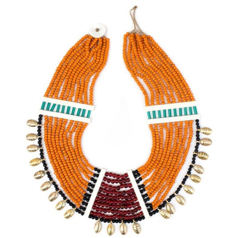 GLASS BEADS NECKLACE – Runway India